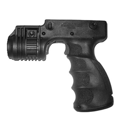 Fab Defense Black Tactical Grip w/1 Flashlight Adapter/On/O