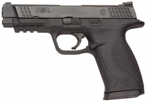 Smith & Wesson M&P 45 45 ACP 4.50 10+1 Black Stainless Steel Interchangeable Backstrap Grip