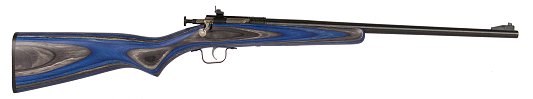 Crickett .22 LR  Single Round w/Blued Barrel & Blue Lam