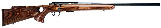 Marlin 17 HMR/22 Heavy Blued Barrel/4 & 7 Round Clip/Laminate Thumbhole Stock