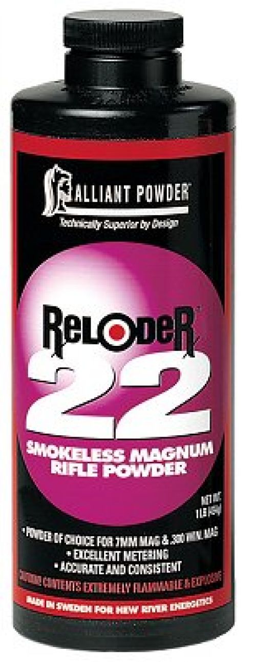 Alliant Powder RELODER22 Rifle Powder Reloder 22 Rifle Multi-Caliber Magnum 1 lb