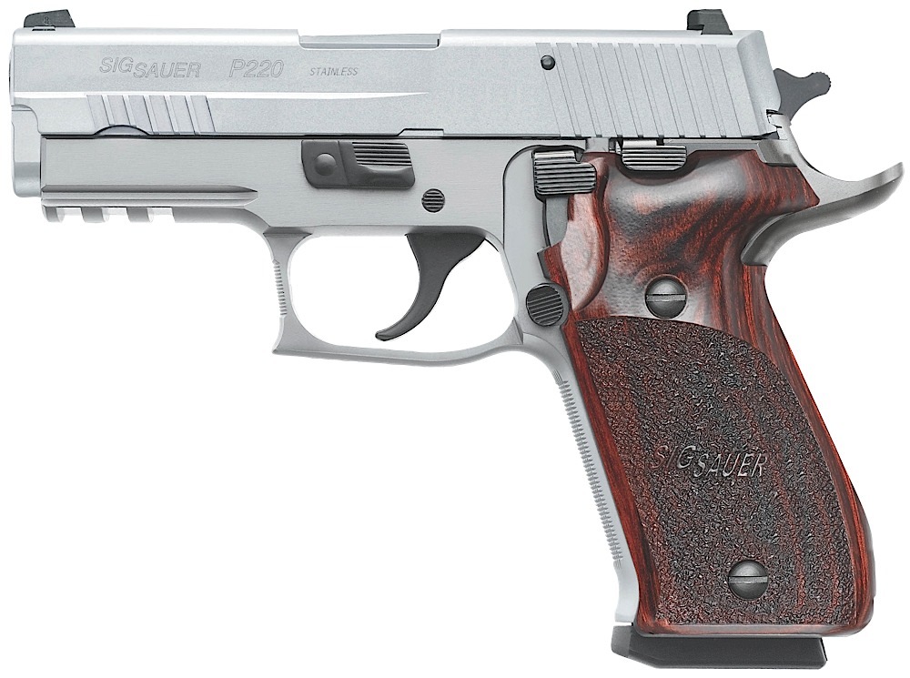 Sig Sauer 220R3-45-SSE P220 Carry Elite Stainless 8+1 45ACP 3.9