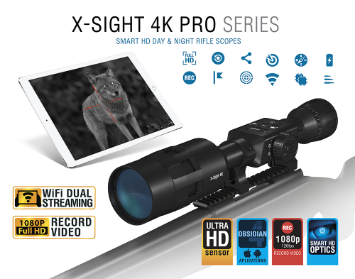 ATN X-Sight 4K Pro Edition 5-20x 70mm Night Vision Scope