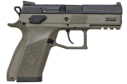 CZ-USA P-07 9mm 3.75 15+1 Olive Drab Green