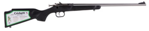 Crickett Black/Blued Youth 22 Magnum / 22 WMR Bolt Action Rifle