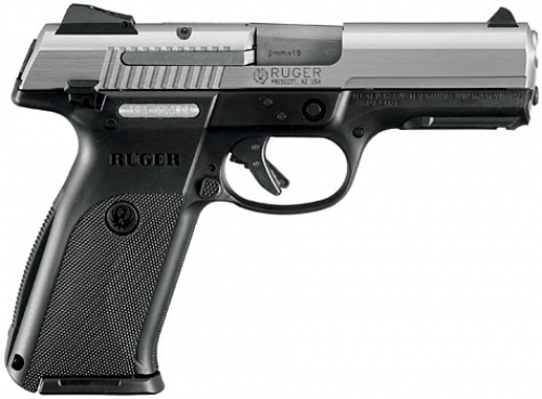Ruger Centerfire Pistol SR9~ 9mm Luger 4.14 bbl Black