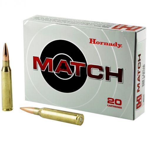 Hornady Match 338 Lapua Magnum 250 Grain BT-HP 20rd box