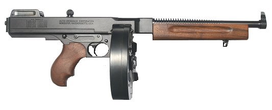 Thompson TA5 1927A-1 Lightweight Deluxe .45 ACP Pistol 10.5 50+1 (Drum)