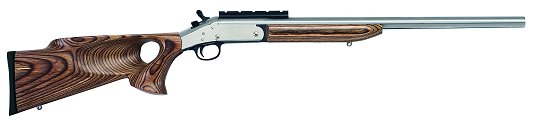 H&R Single Round 45/70 Gov./24 Stainless Bull Barrel/Laminat