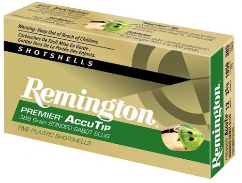 Remington AccuTip 12 GA 3 Magnum 385gr  Power Point Tip Slug 5rd box