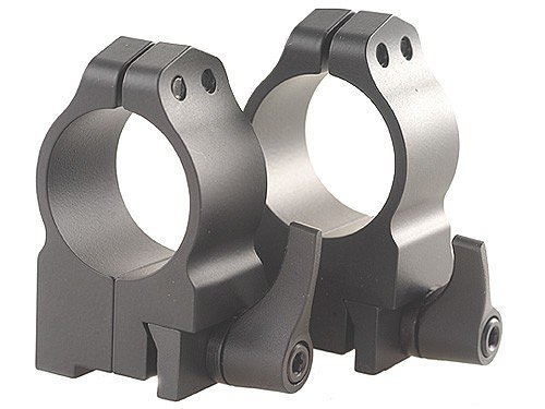 Warne 1 High Matte Quick Detach Ruger 77 Rings