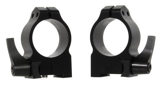 Warne 30MM High Matte Quick Detach Tikka Rings