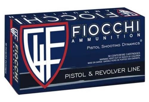 Fiocchi 40 Smith & Wesson 180 Grain Jacketed Hollow Point