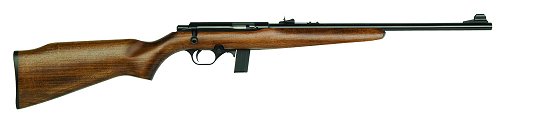 Mossberg & Sons 10 + 1 .22 LR  w/Blue Finish & Wood Stock