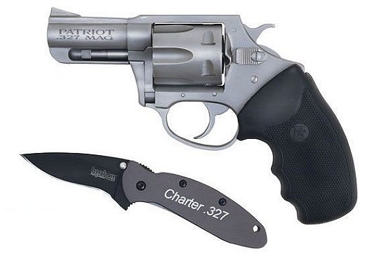 Charter Arms Patriot / Kershaw Knife Kit 327 Federal Magnum Revolver