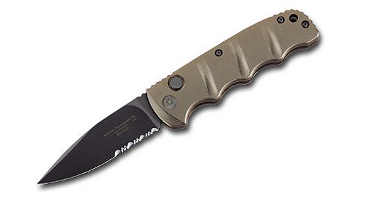 Boker 3.25 Drop Point Blade Folder Knife w/Aluminum Handle