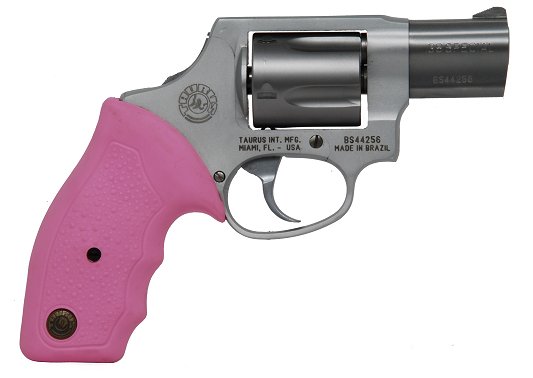 Taurus Model 85 Ultra-Lite Stainless/Pink 38 Special Revolver