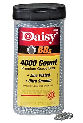 Daisy 40 PrecisionMax .177 BB Zinc-Plated Steel 4000