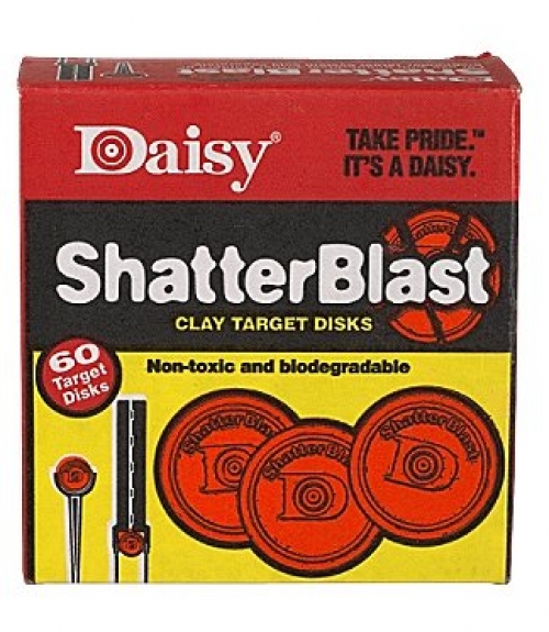 Daisy 60 Count 2 ShatterBlast Clay Targets