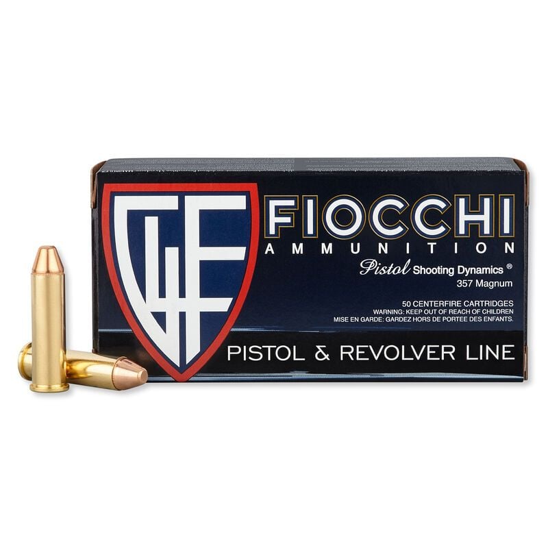 Fiocchi 357Mag 142gr  Full Metal Jacket 50rd box