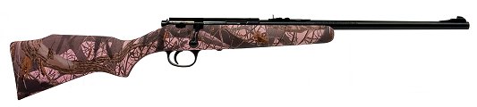 Marlin Single Round Youth .22 LR  w/Pink Realtree Camo