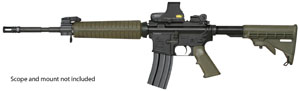 Armalite M15 A4 7.62MM X 39 CARBINE, GREEN - 15A4C-7.62X39