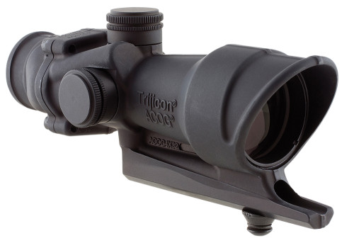 Trijicon 100106 ACOG Matte Black 4x32mm Illuminated Red Crosshair 308/7.62 BDC Reticle