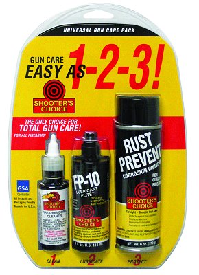 Shooters Choice Universal Gun Care Pack