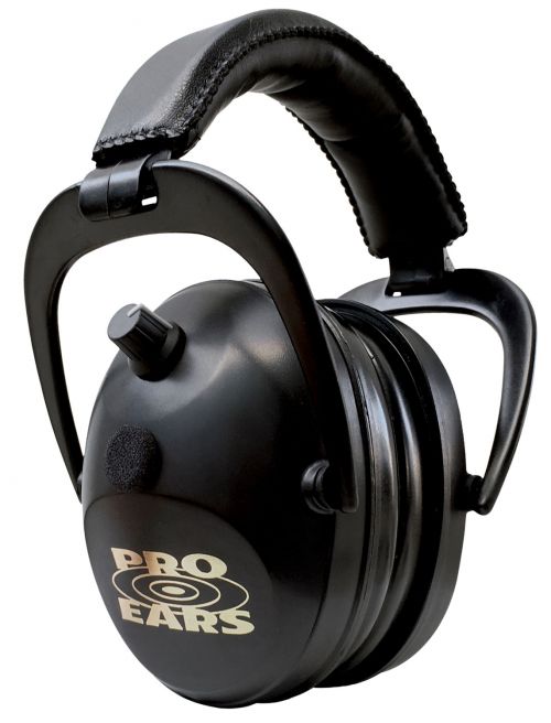 Pro Ears Pro Ears Gold II Electronic 26 dB Over the Head Black Ear Cups w/Gold Logo