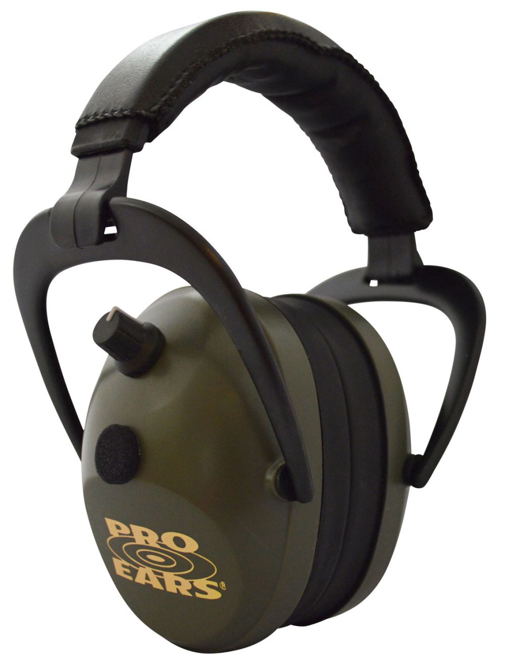 Pro Ears Pro Ears Gold II Electronic 26 dB Over the Head Green Ear cups w/Black Band & Gold Logo