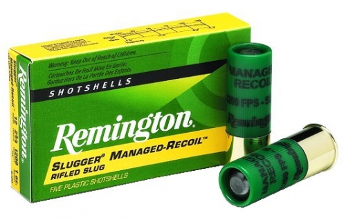 Remington Managed Recoil 12 Ga. 2 3/4 1 oz  Lead Rifled Slug 5rd box