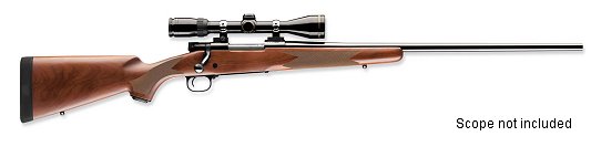 Win 535108230 70 Sporter Bolt 7mm Remington Magnum 26 3+1 Walnut, Satin Blued