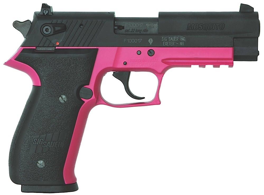 Sig Sauer MOS-22-PINK Mosquito Pink Finish 10+1 .22 LR  3.9