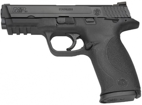 Smith & Wesson M&P 40 40 S&W 4.25 15+1 Black Stainless Steel, Interchangeable Backstrap Grip