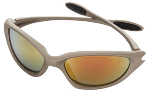 Champion Shooting Glasses w/Full Bronze Frame/Orange Lens - 40602