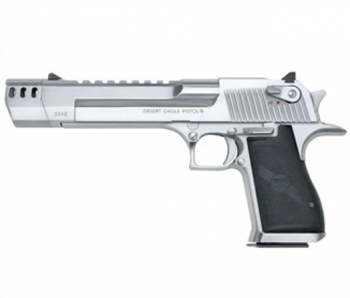 MRI DE50BCMB Desert Eagle Mark XIX 50AE 6 MB 7+1 Blk Syn Grip Brushed Chrome