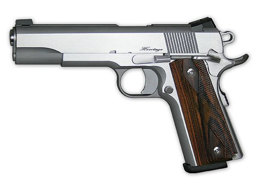Dan Wesson Heritage 45acp SS Fixed Sights