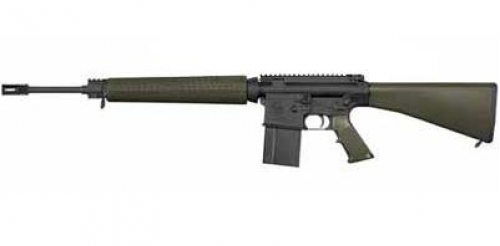 Armalite Black 308 Win. w/20 Chrome Lined Barrel/Green Synt