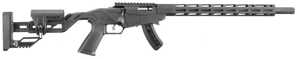 Ruger Precision Rimfire 22 Long Rifle Bolt Action Rifle 18 Black 15+1