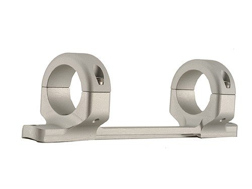 DNZ Products 1 High Silver Short Action Base/Rings/Remingto