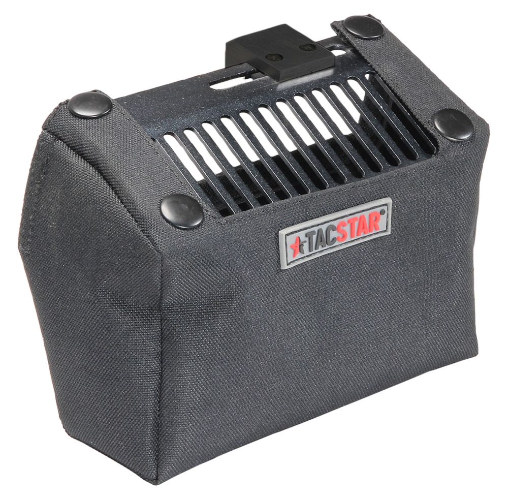 TacStar 1081240 Brass Catcher with Picatinny Rail Mount AR Black
