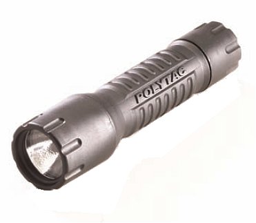 Streamlight PolyTac Black Polymer White LED 35/260/600 Lumens