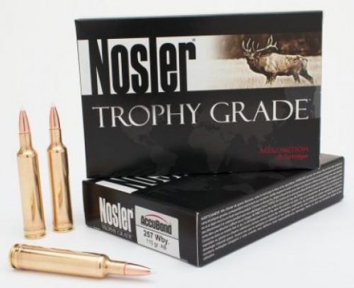 Nosler 257 Weatherby Mag 110 Grain AccuBond