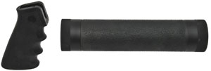 Hogue AR15 Mid Length OverMold Rubber Grip/Forend Kit - 15028