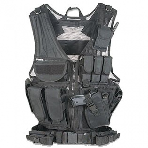 Fab Defense Black Tactical Vest