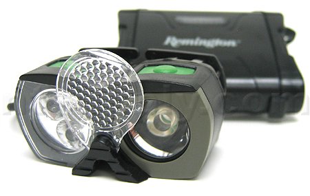Remington Headlight w/3 Watt White/Red(Night Vision) LED & 4