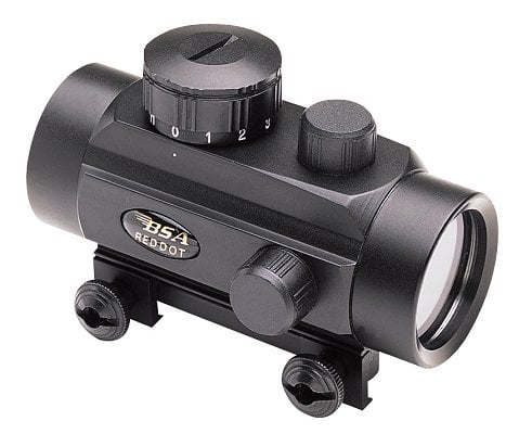 BSA RD30 1x 30mm 5 MOA Black Red Dot Sight