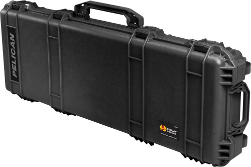 Pelican 1720 Protector Long Case 44 Black Polypropylene Rifle w/Wheels
