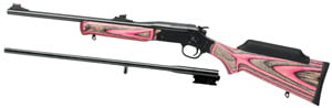 Rossi Youth Matched Pair .22 LR/.410 Bore Break Action Rifle/Shotgun - S411220PBL Rossi Youth Matched Pair .22 LR/.410 Bore Break Action Rifle/Shotgun - S411220PBL