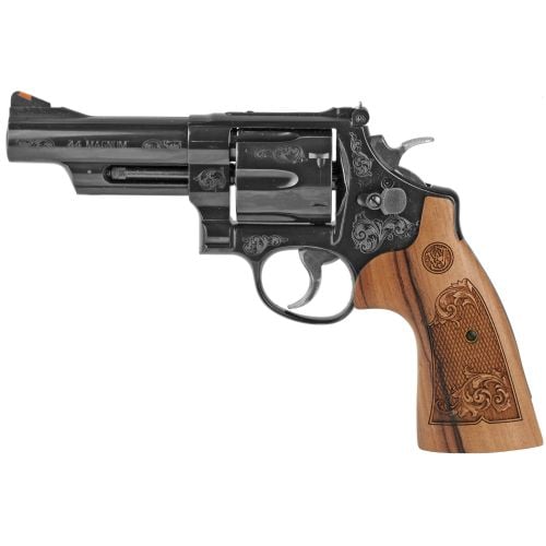 Smith & Wesson Model 29 .44 Rem Mag 4\ Blue, Engraved, 6 Shot